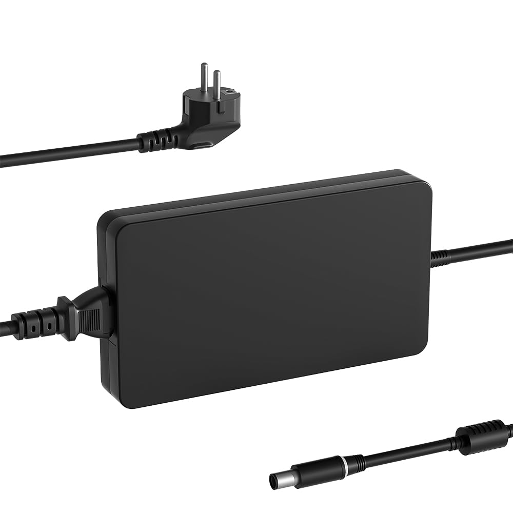 240W Caricatore Compatibile Con Dell G15 G16 G7 G5 Alienware m15 m17 15 17 x15 x16 x17 X51 M18x Precision 7510 7520 7670 7680 7710 7720 7730 3280 3550 Laptop (compatibile con 180W 150W 130W)