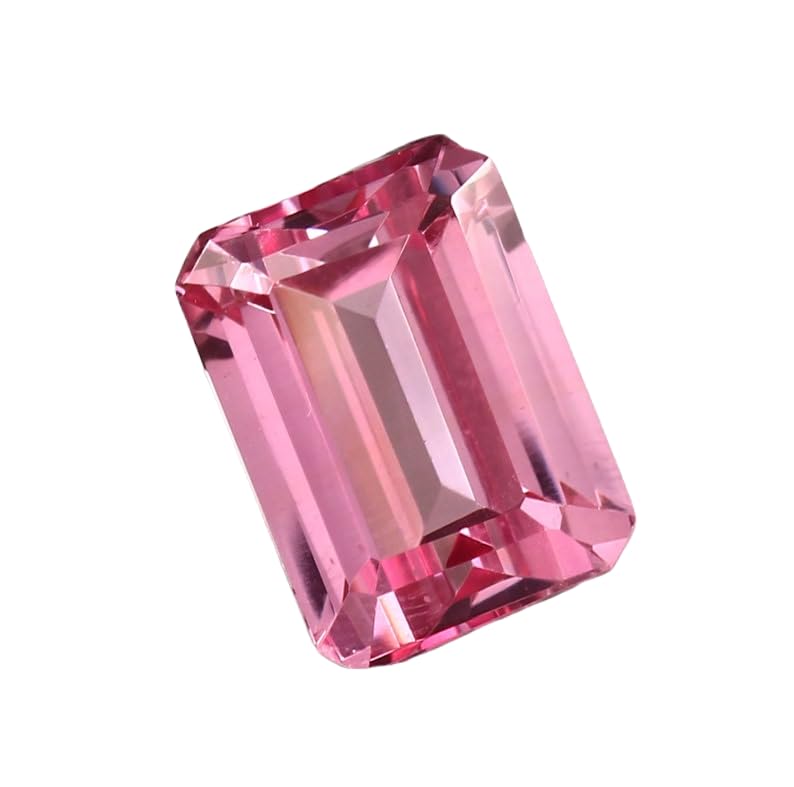Morganite naturelle GH_NAT_12729 gemme de 10x14mm pour création de collier et bague DIY