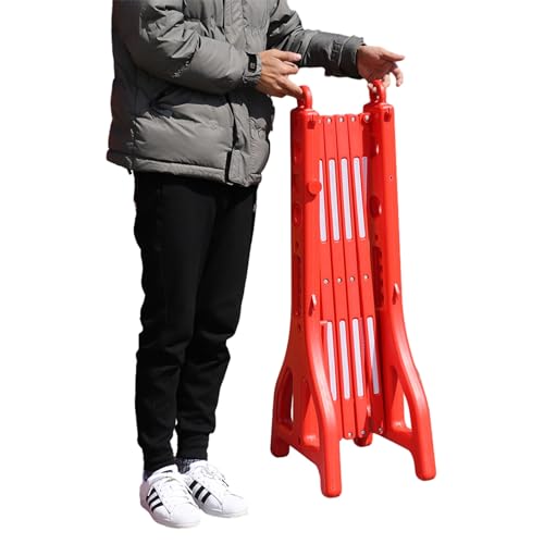 Contrôle des foules sécurisé grâce à la barrière de sécurité extensible rouge