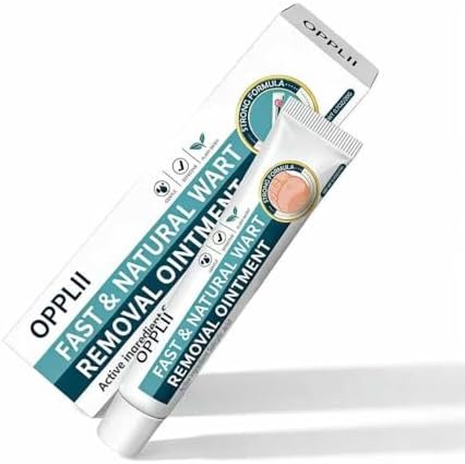 17% Salicylic Acid Wart Remover Ointment, Fast-Acting Natural Formula for Common, Plantar & Flat Warts Removal