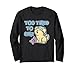 Too Tired To Care Lustiger Labrador Retriever Welpe Langarmshirt