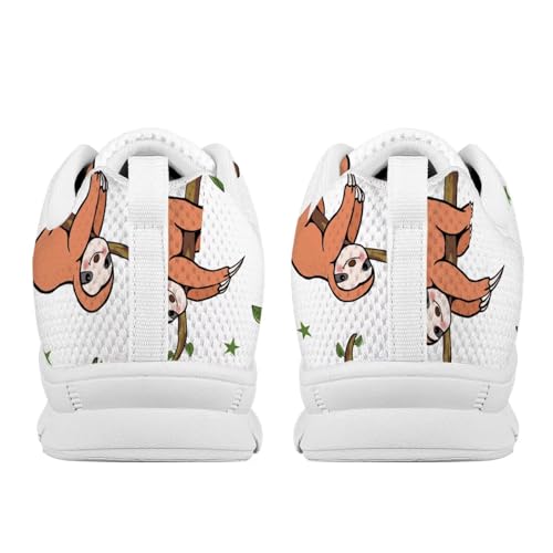 SYtrade Running Shoes Women Print Slip On Sneakers for Woman Tennis Shoes White Sole3