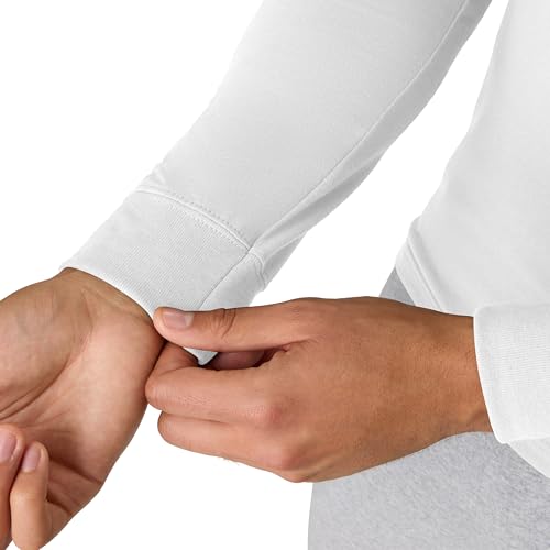 Hanes Originals Men's Tri-Blend Long Sleeve T-Shirt, ECO White, Large - image 5