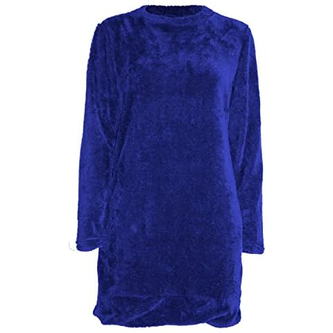 Be Jealous Womens Oversized Fluffy Jumper Cover