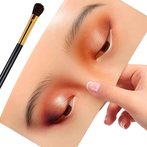 MF 4PCS Makeup Practice Face Board | Make Up Practice Face Board | Silicon Make up Face Practice Skin Board | For Beginners and Make Up Artists | Beginner Makeup Artist The... - Image 2