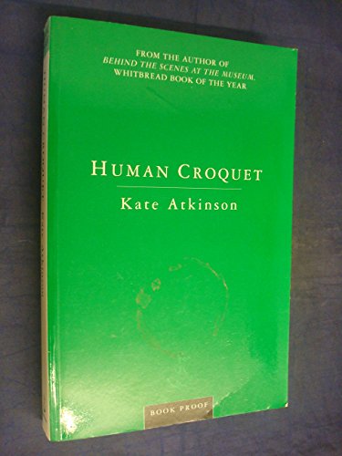 Human croquet 0385405960 Book Cover