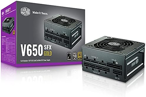 Cooler Master V650 SFX Gold Full Modular, 650W, 80+ Gold Efficiency, ATX  Bracket Included, Quiet FDB Fan, SFX Form Factor, 10 Year Warranty: Power  Supplies: Amazon.com.au
