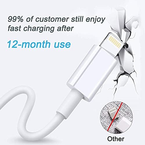 3Pack for [Apple MFi Certified] iPhone Charging Cable 3ft-Lightning to USB Cable Wire - 3 Foot iPhone USB Charger Cords for Appe iPhone13 12 11Xs Max XR X 8 7 6 5 Plus SE 2020