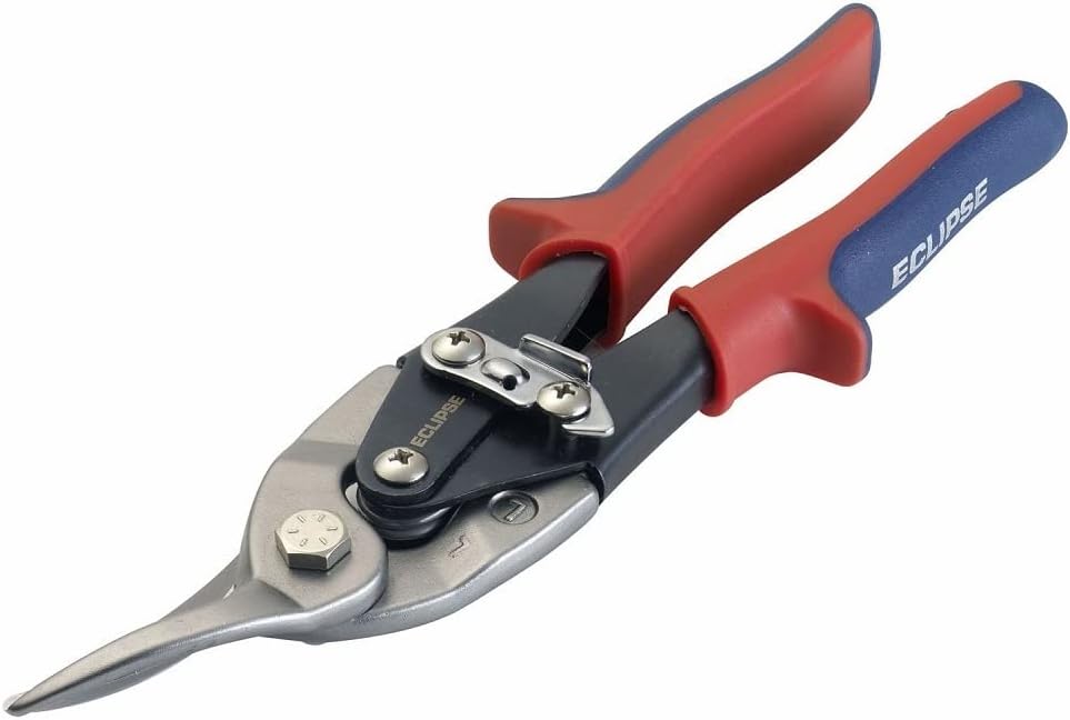 Eclipse Professional Tools EAS-R Right Cut & Straight Cut Aviation Snips, Blue