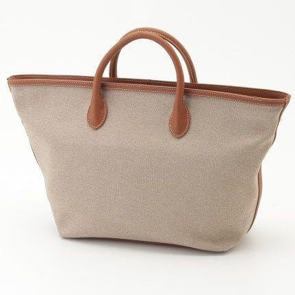 極美品✨完売品！SLOBE IENAキャンバスBIG TOTE　2WAYブラウン 極美品✨完売品！SLOBE IENAキャンバスBIG TOTE2WAYブラウン
