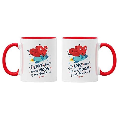 Romantic Coffee Mug Gift Set for Couples Cover