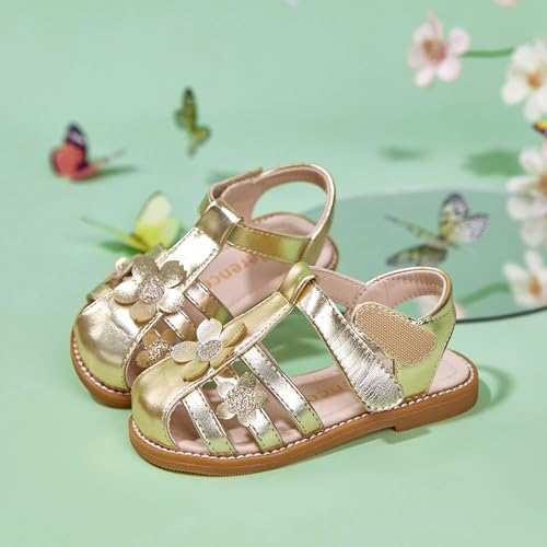 Image of Kiderence Toddler Girls Sandals Little Girls Kids Summer Shoes Toddler Sandals
