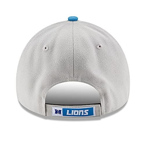 New Era NFL The League 9FORTY 2-Tone Adjustable Hat Cap One Size Fits All - Black/White (US, Alpha, One Size, Detroit Lions) - Image 4