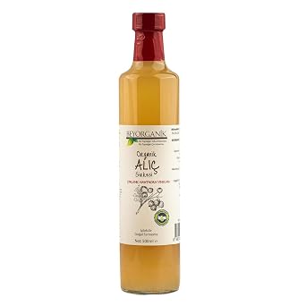 Hawthorn Vinegar 500ml 16.9 fl oz - Traditionally Fermented Fruit Vinegar in Glass Bottle - No Added Sugars or Preservatives