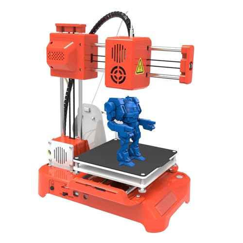 YLANMEI Impresora 3D K7 FDM Impresión de Escritorio Tamaño de impresión 100x100x100mm Plataforma extraíble con Tarjeta TF/conexión USB para Principiantes Viene,Orange YLANMEI Impresora 3D K7 FDM Impresión de Escritorio Tamaño de impresión 100x100x100mm Plataforma extraíble con Tarjeta TF/conexión USB para Principiantes Viene,Orange