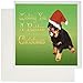 Produktbild 3dRose Photography Rottweiler Christmas - Greeting Cards, 6 x 6 inches, set of 6 (gc_24923_1)
