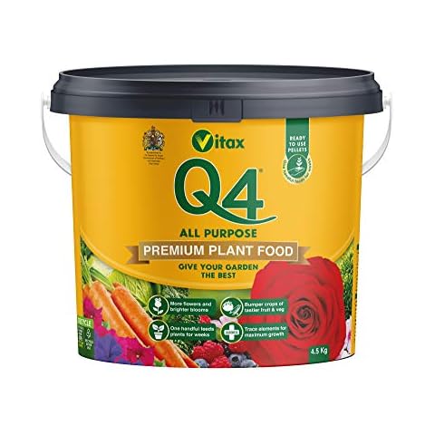 Vitax Q4 Fertiliser,4.5kg Cover