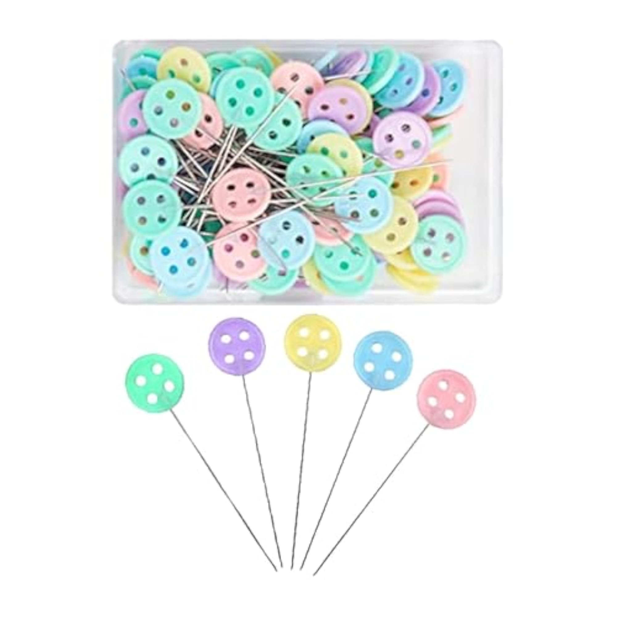 100Pcs Quilting Pins Set for Patchwork Crafts
