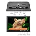 immagine 4CAMECHO Monitor a colori TFT LCD da 10,1 pollici, Full HD 1024 x 600 BNC/AVI/VGA/ingresso HDMI, compatibile con PC, DVD, telecamera di sorveglianza e telecamera di backup