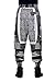 Jonny Cota Studio Sahara Cargo Pant, Black/White, S, Men's and Women's