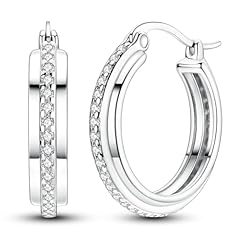 Stacked Zirconia Earrings