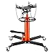 VEVOR Transmission Jack,1/2Ton/1100lbs Capacity Hydraulic Telescopic Transmission Jack, 2-Stage with Foot Pedal, 360° Swivel Wheel, Garage/Shop Lift Hoist, Orange