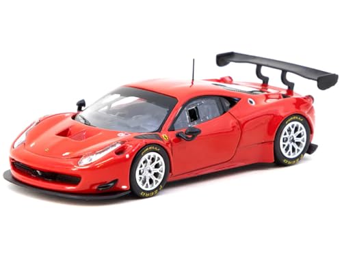 458 Italia GT3 Red Road64 Series 1/64 Diecast Model Car by Tarmac Works T64R-074-RE