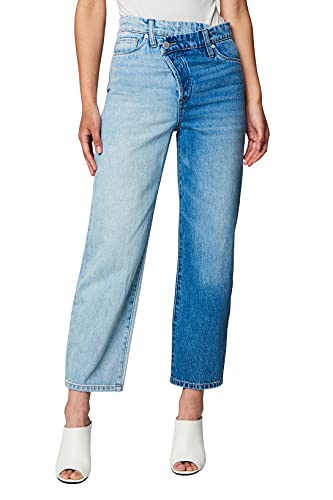 [BLANKNYC] Womens Two Tone Denim Baxter Jean, Comfortable & Casual Pants, Limited Edition, 24