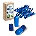PurecapsUSA - Size 0 Fillable Dark Blue/Light Blue Empty Gelatin Capsules (1,000 Joined Capsules)