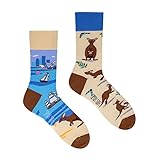 Spox Sox - calcetines coloridos, divertidos y extravagantes - un regalo divertido, 44-46, Canguros