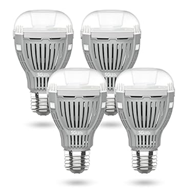 AMAZON - SGLEDs 4 Pack LED A19 Light Bulb 60W Equivalent 8W 5000K Daylight White E26 Base Non-Dimmable 800 Lumens Enclosed Fixture Rated Bulbs for Indoor and Outdoor