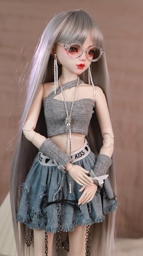 Muñeca BJDDOLL 56cm Pintada a Mano con Juntas Mecánicas miniatura 6