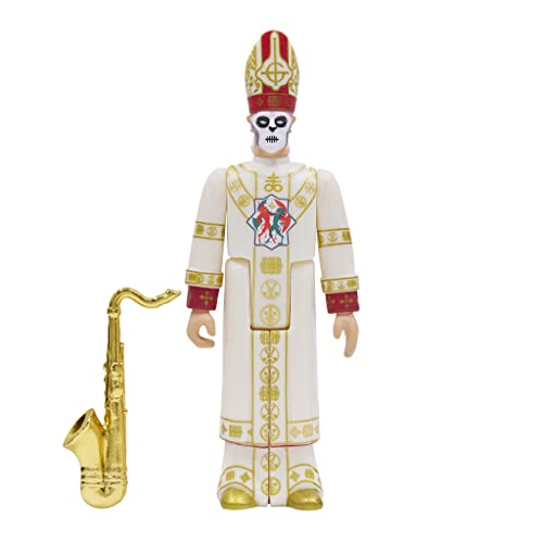 Super7 Ghost Band Papa Emeritus Nihil 3.75 In Reaction Figure #TOP1