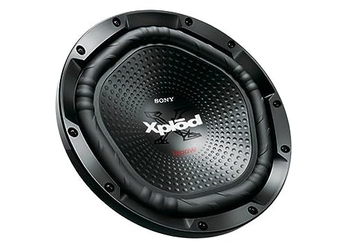 Sony Car Subwoofer XS-NW12002 30 cm (12 inch) Woofer (Black), Peak Power – 1800W, RMS POWER – 420W, RATED POWER – 300W, Single Voice Coil Subwoofer