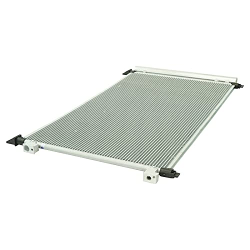 Image of TRQ A /C Condenser and Receiver Drier Assembly Compatible with 2014-16 Nissan Rogue 17-19 Rogue S 17-19 SV SL 2020