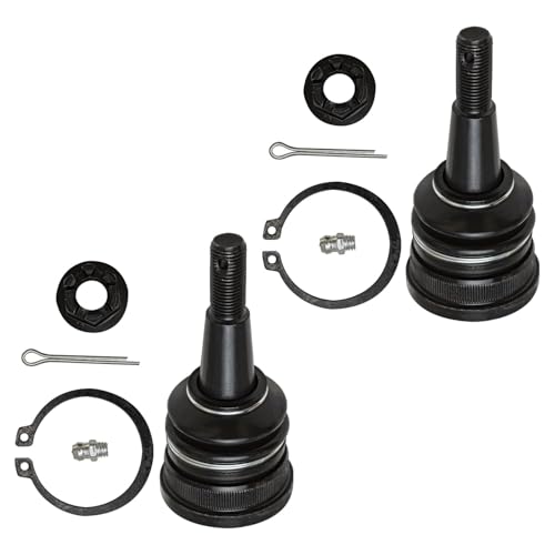 Image of Detroit Axle - Front End Suspension Kit for 2016-2018 Chevrolet Silverado 1500 GMC Sierra 1500 Tahoe, Suburban Yukon Cadillac Escalade, 2 Lower Control Arms 4 Inner Outer Tie Rods 2 Upper Ball Joints