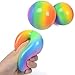 Sunshine smile Pelotas antiestrés, juguete antiestrés, juguete para descompresión para niños, juguete de descompresión para adultos y niños, no pegajoso