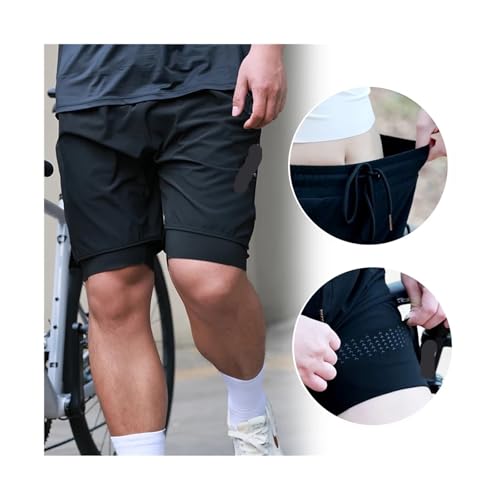 Pantalones cortos ciclismo hombre MTB con acolchado miniatura 5