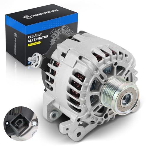 11648N 23100-4BA0A Alternator 2.5L for Nissan Rogue 2.5L L4 2014 2015 2016 2017 2018, for Nissan X-Trail 2.5L L4 2014-2018, Replaces 11648 TG12C152 208-268 400-40142 11180 PP11648N 2617232A