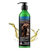 Iceland Pure Salmon Oil | Unscented Pharmaceutical Grade | 1118mg of Omega-3 per teaspoon | Liquid Food Supplement For Dogs and Cats | BPA-Free Brushed Aluminum Epoxy coated Bottle with Pump 8.75oz