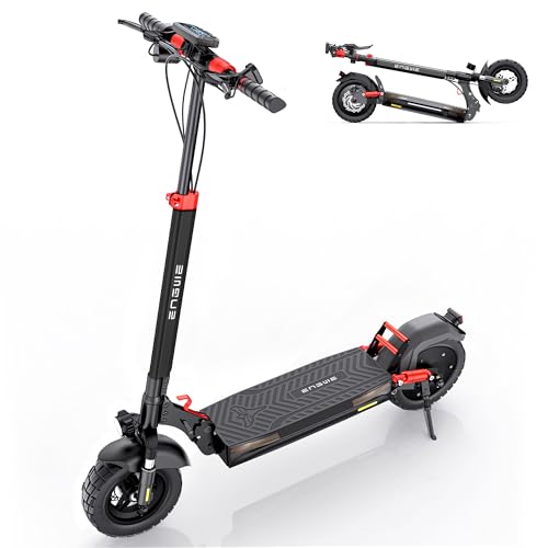 ENGWE Y600 830W Electric Scooter for Adult, 48V 18AH Folding Kick Scooters Up to 28Mph & 43.5Miles Range,10