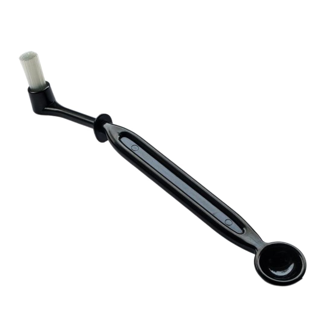 Bean Bliss ® Coffee Machine Cleaning Brush | Zig Zag Head Cleaning Nylon Brush with Spoon | Brush for Espresso Machine & Coffee Grinder-image-42