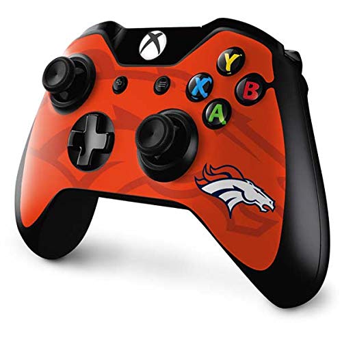 Skinit Decal Gaming Skin Compatible with Xbox One S Console and Controller Bundle - Officially Licensed NFL New Orleans Saints Distressed Design