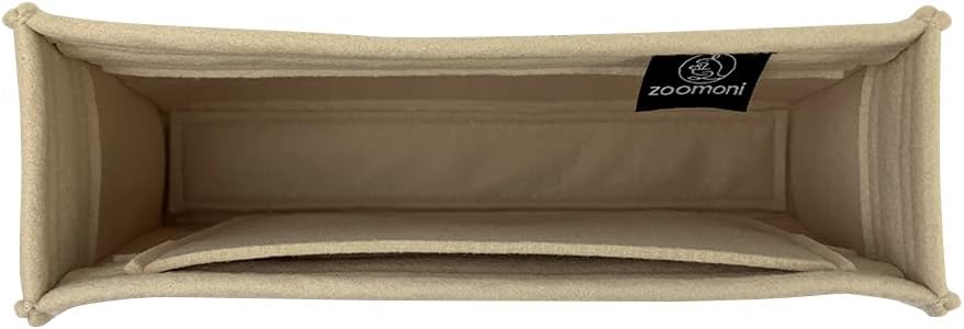 Zoomoni Premium Bag Organizer for Fendi Peekaboo ISEEU Small [Set of 2] (Handmade/20 Color Options) [Purse Organiser, Liner, Insert, Shaper]