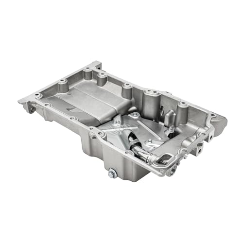 Image of KAX Engine Oil Pan Fit for Equinox, Malibu, Terrain, Cobalt, HHR, Verano | 264-133 with Drain Plug Compatible with Captiva Sport, Ion, Vue, G6, Regal, Solstice, Aura, Sky, LaCrosse, G5, Impala