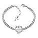 Produktbild Guess Heart Warming Bracelet Acier UBB78096-S