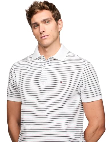 Tommy Hilfiger Men's Short Sleeve Casual Dri Polo Shirts in Regular Fit with Moisture Wicking and Stretch2