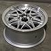 Vors VR7 Custom Wheel - 16x7, 38 Offset, 4x114.3 Bolt Pattern, 73.1mm Hub - Silver Rim