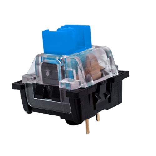 OUTEMU (Gaote) Blue Switch 3 Pin Keyswitch DIY Replaceable Switches for Mechanical Gaming Keyboard (20 PCS) (Blue)