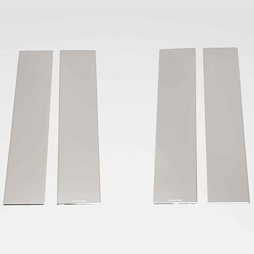 Miniatura 4 de Putco Kits de molduras de postes de pilar de acero inoxidable - Compatible con Hyundai Santa Cruz 2022-2025 Crew Cab